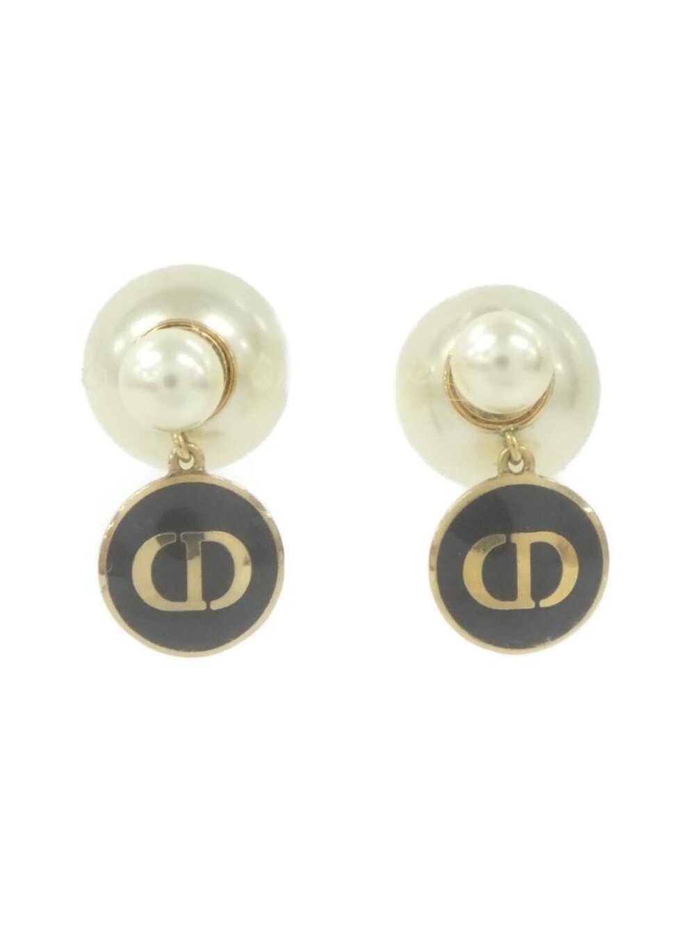 Dior Tribal Earrings Gold
